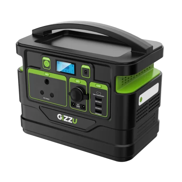 GIZZU 518Wh Portable Power Station 1 x 3 Prong SA Plug Point