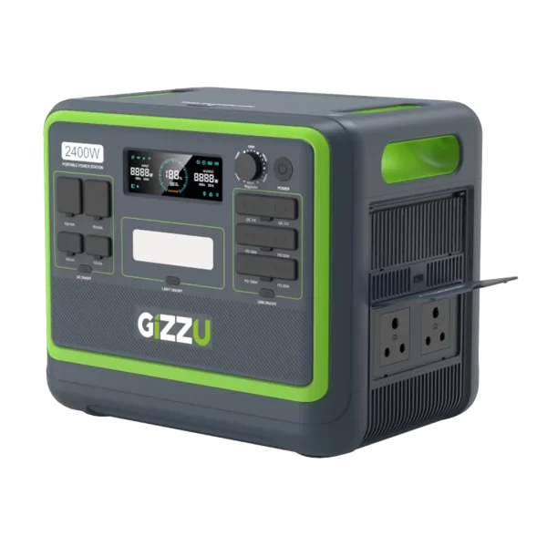 GIZZU Hero Pro 2048Wh/2400w UPS Fast Charge LifePO4