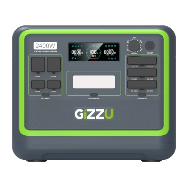 GIZZU Hero Pro 2048Wh/2400w UPS Fast Charge LifePO4 - Image 3
