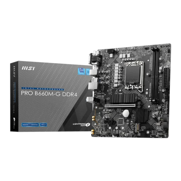 MSI PRO B660M-G DDR4 Intel LGA1700 mATX