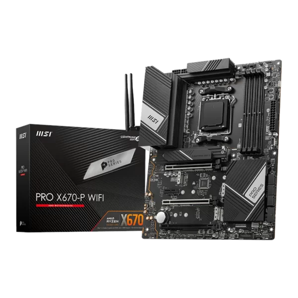 MSI Pro X670-P WiFi AMD AM5 ATX Gaming Motherboard