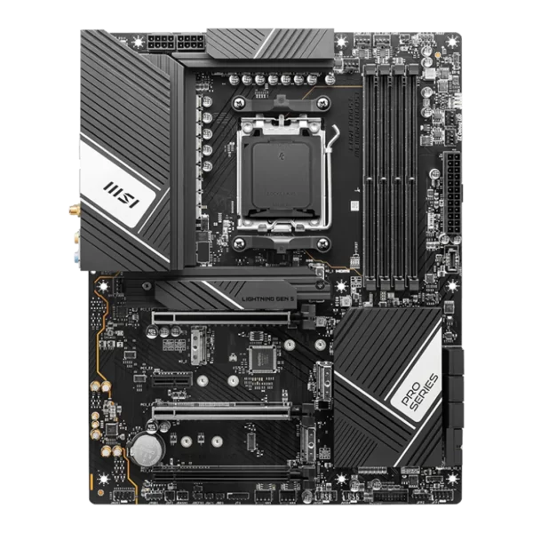 MSI Pro X670-P WiFi AMD AM5 ATX Gaming Motherboard - Image 2