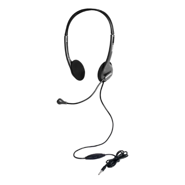 Port Stereo Headset with Mic - 3.5mm Jack - 1.2m Cable - Image 5