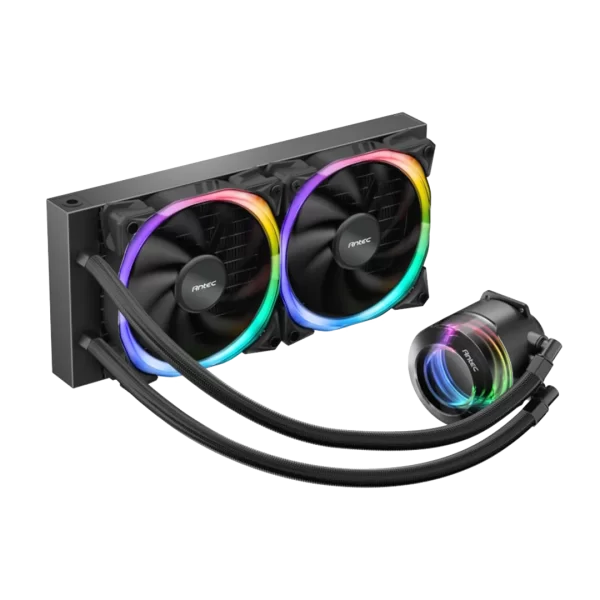 Antec Vortex 240 ARGB CPU Liquid Cooler - Image 2