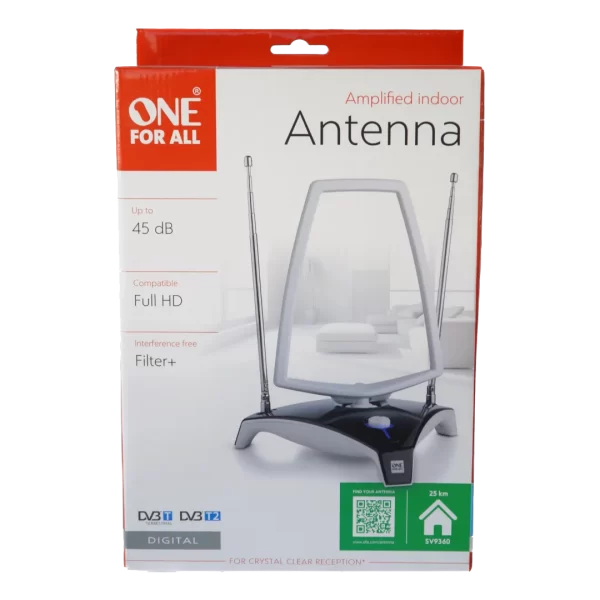 One For All Amplified Indoor Antenna SV-9360