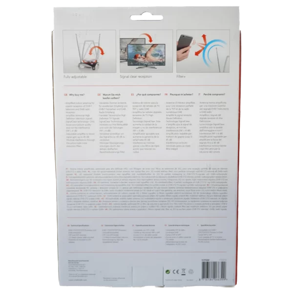 One For All Amplified Indoor Antenna SV-9360 - Image 2