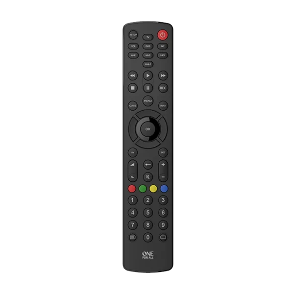 One For All Contour 8 Universal TV Remote Black (URC1280)