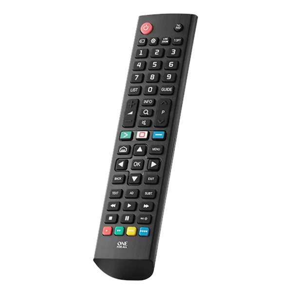 One For All Universal LG TV Remote Black (URC4911) - Image 2