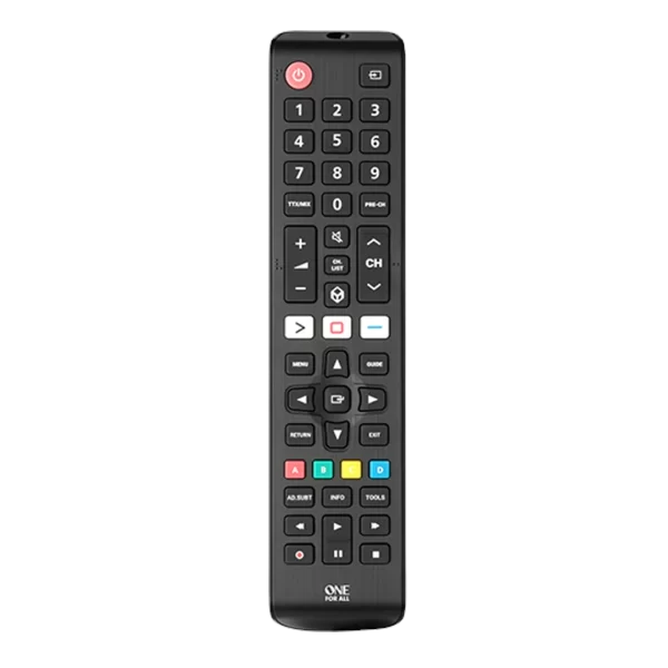 One For All Universal Samsung TV Remote Black (URC4910)