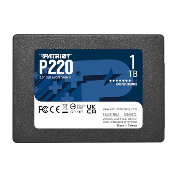 Patriot P220 1TB 2.5″ SSD