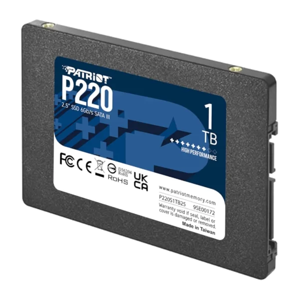 Patriot P220 1TB 2.5″ SSD - Image 2