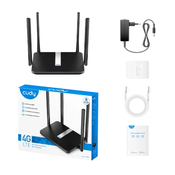 Cudy AC1200 WiFi 4G LTE Cat4 Router - Image 3