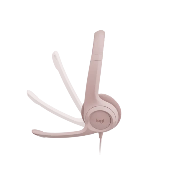 Logitech H390 USB Computer Headset - Rose - Image 3