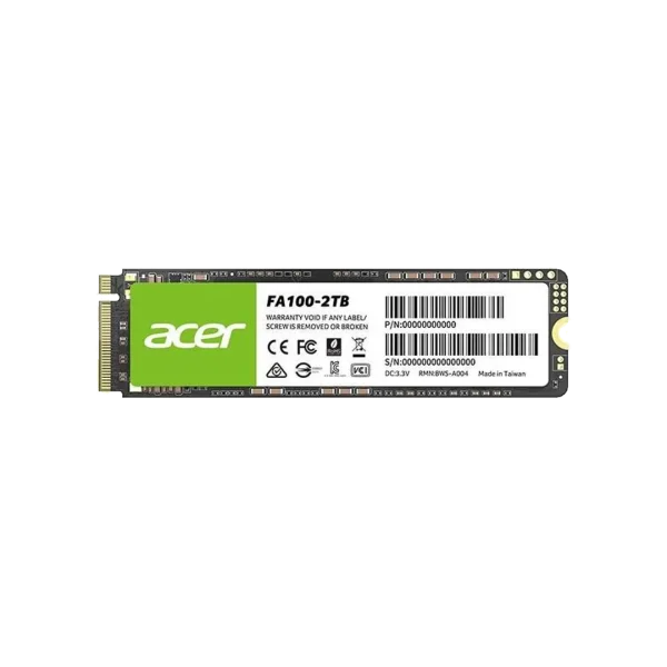 Acer FA100 2TB M.2 NVMe Gen3 PCIe SSD