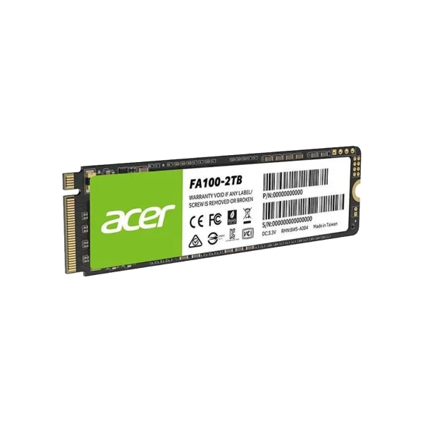 Acer FA100 2TB M.2 NVMe Gen3 PCIe SSD - Image 2