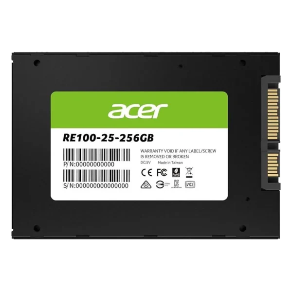 Acer RE100 2.5" 256GB SATA III SSD