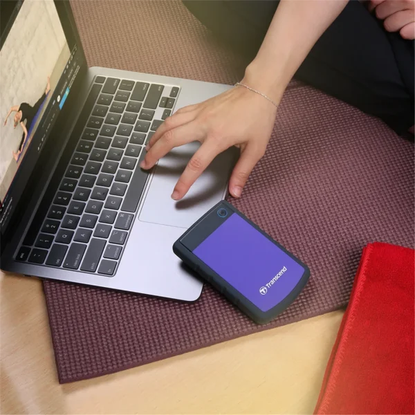 Transcend StoreJet 25H3 2TB Purple 2.5 Inch - Image 2