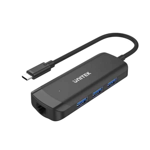 Unitek uHUB Q4+ 4-in-1 Powered USB-C Ethernet Hub