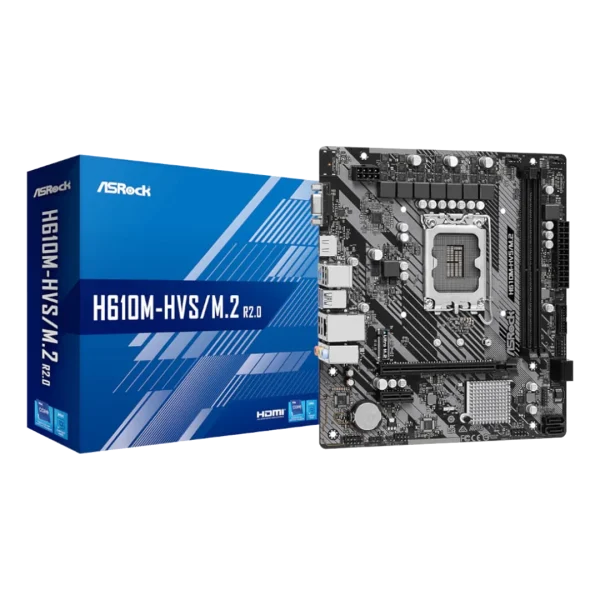 ASRock H610M-HVS/M.2 R2.0 Intel LGA 1700 m-ATX Motherboard