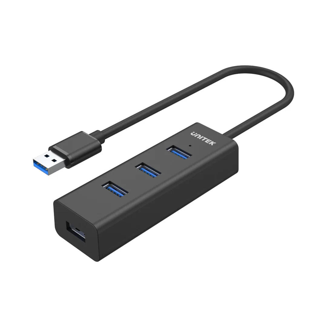 Unitek 4-Port USB 3.0 Type-A 5Gbps Hub with 1.2m Cable (Y-3089V01)