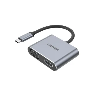 Unitek Type-C To HDMI 4K 60Hz and VGA MST Adapter (V1126A)